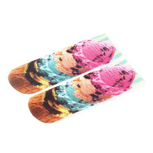 1pair 3D Printed socks Men Women Unisex Cute Low Cut Ankle Socks Multiple Colors Cotton sock