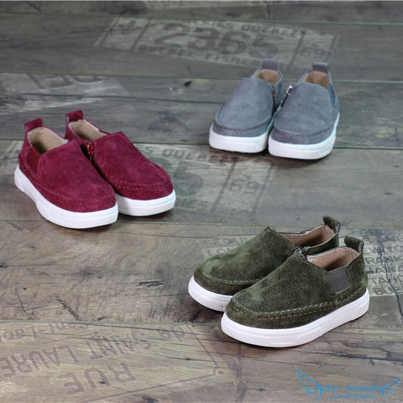 Toddler Children Genuine Leather Sneaker font b Shoes b font 2016 Autumn Gentlemen Casual Sneaker for