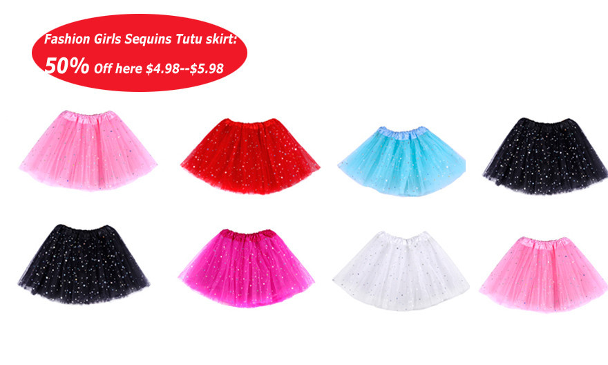 Sequins tutu skirt-2