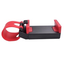 Car Steering Wheel Mount Holder Rubber Stander For iPhone 4 4S 5 5C 5S 6 Plus