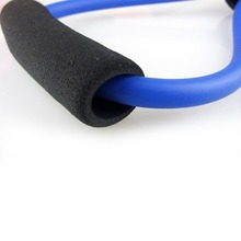 rubber latex chest expander tension device yoga Tube body bands elastic spring exerciser Resistance Bands Free
