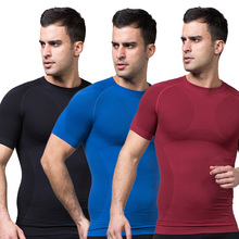Mens Slimming Body Shaper Tummy Belly Waist Girdle CincherTee Shirt Underwear Shapewear Bodysuit New L4 HU5