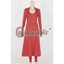 Marvel Avengers Scarlet Witch Cosplay Costume Adult Women Halloween Red Dress Custom Made D0812