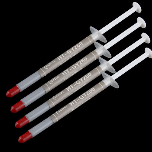 5Pcs lot 1g Silver Thermal Grease Paste CPU Heatsink Silver Compound 21013