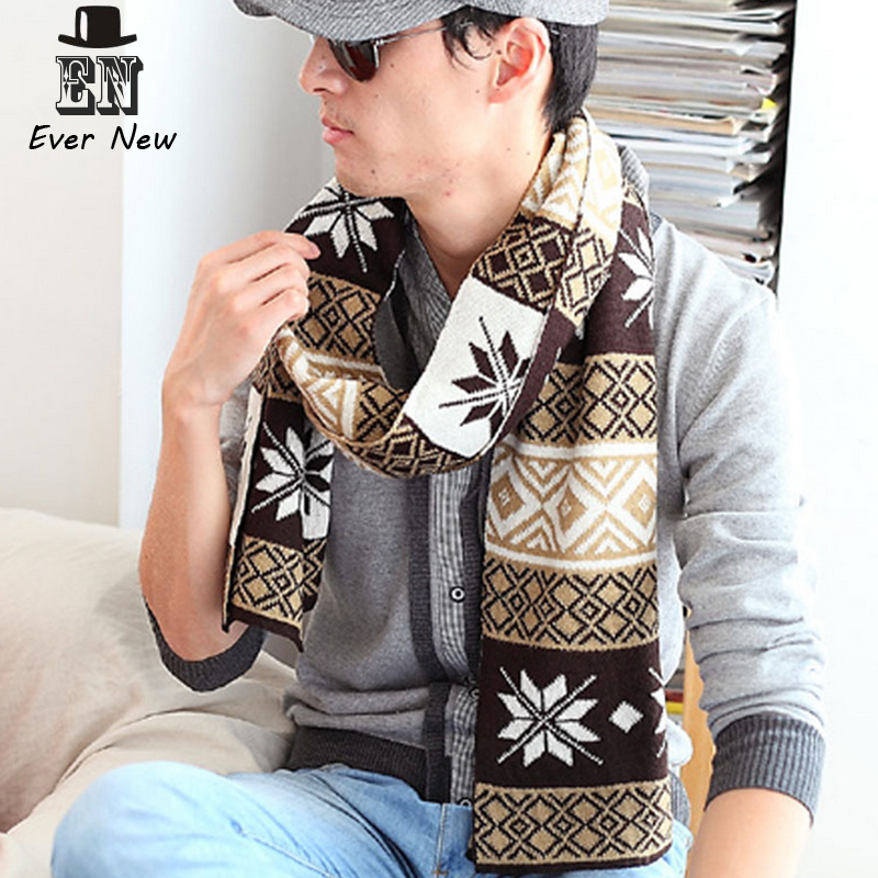 Classical Design Plaid Winter Scarf Men Shawls And...