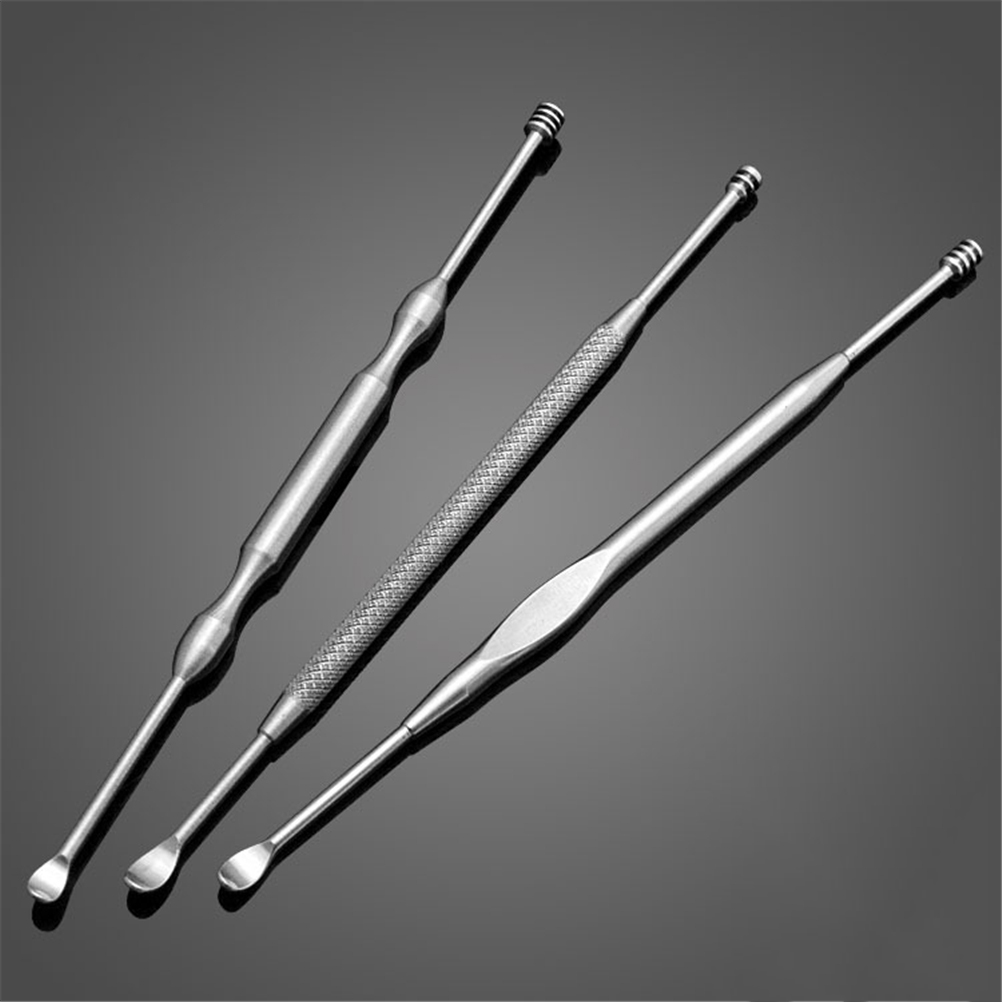 Description Picture 2 of item1 Piece New Arrive High Quality Stainless Steel Ear Pick Wax Curette Remover Cleaner EarPick Care Tool