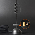 4 2M SP MS8 SMA Male 144 430MHz UHF VHF Dual Band Walkie Talkie Antenna For
