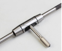 Oferta especial lleno hecho de acero 225 mm estilo europeo llave del grifo screw tap wrench Holder mano bisagra es adecuado para m3 m10 tap grifos