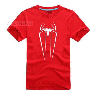 Spiderman Super Hero T Shirt 7 Colors Men Marvel Movie T