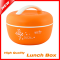 4 Color High Quality Apple Bento Lunch Box For Kids 1000ML Lunchbox Food Container Thermos For