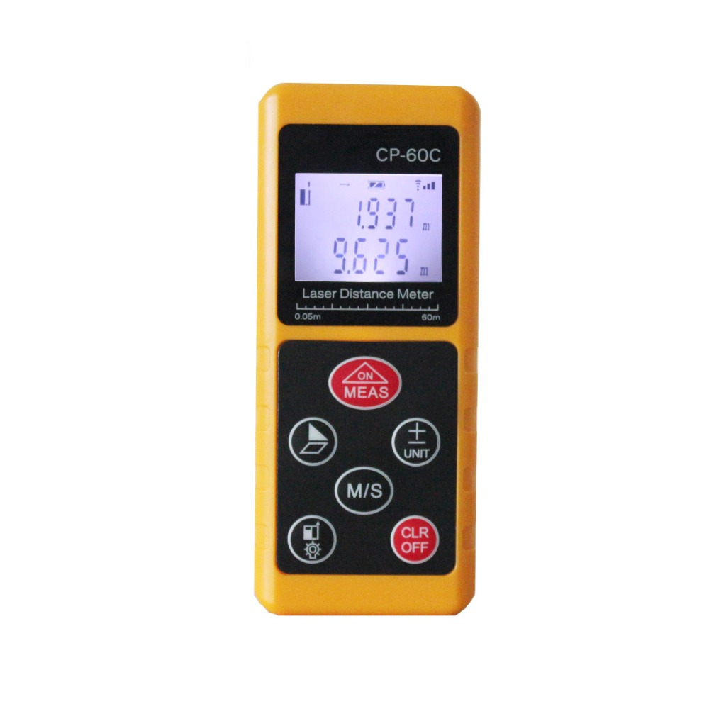 CP-60c Mini Laser Rangefinder LCD Display Handheld Laser Distance Meter With Audible Alarm