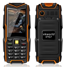 Original VKWorld Stone V3 2 4 Waterproof Phone IP67 Dustproof Shockproof Dual Sim Card 5200Mah Battery