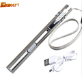 USB Mini Aluminum Led Flashlight Keychain 0 5W 70mA Rechargeable Flashlights Torch Lamp LEDs Pen Portable
