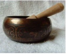 Mystery Tibet Buddhism Singing Bowl free shipping