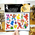 Sesame Street Child Temporary Tattoo Body Art Flash Tattoo Stickers 17 10cm Waterproof Henna Tatoo Car