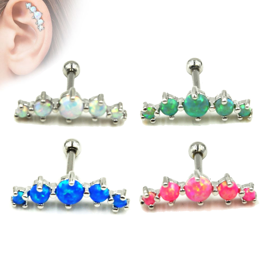 16g Upper Ear Cartilage Bar Helix Piercing Jewelry