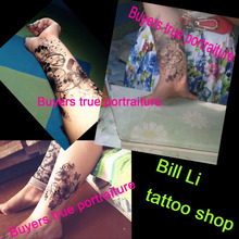 wholesale hot temporary tattoo 3d tattoo Flash tattoos women arm butterfly indian body art sticker sex