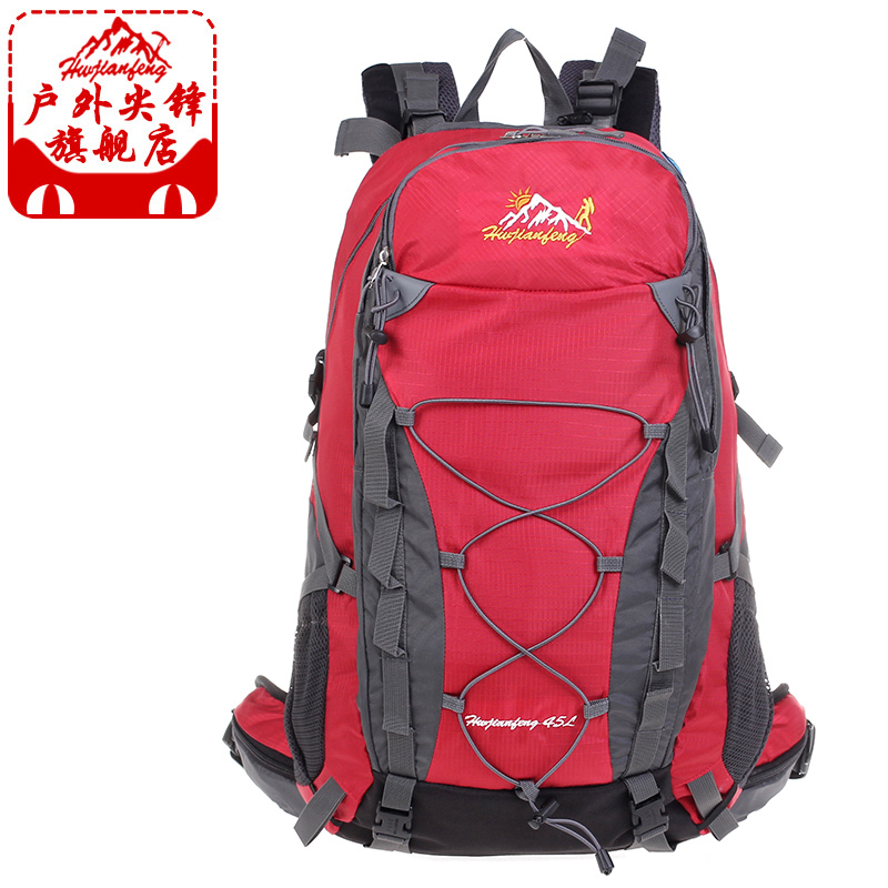 Outdoor spikeing professional mountaineering bag backpack travel bag large capacity outdoor computer backpack double-shoulder