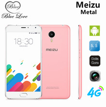 Original meizu Metal Octa Core 1920 1080P FDD LTE 4G Mobile Phone 5 5 Inch Smartphone