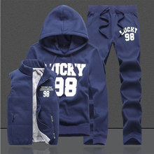 2016 new Fashional hoodies sports suit font b men b font women hoodies sweatershirt 3 pieces