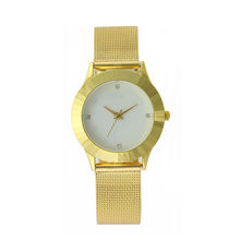 2014 Fashion Quartz Gift Clock Stainless Steel Hours Casual Elegance Ladies Dress Box Luxury Famous Brand