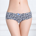 86805 Hot Sale 2016 Underwear Women Leopard Print Cotton Boyshorts Fantasias Sexy Erotic Sexy Underwear