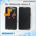 1 piece HK post free shipping replacement parts screen for Motorola nexus 6 XT1100 XT1103 lcd
