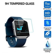 9H Hard HD Explosion Proof Anti Fingerprint Tempered Glass Screen Protector For Fitbit Blaze Smart Watch