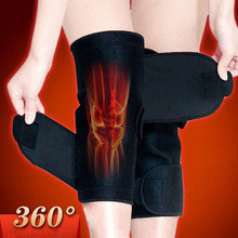 1Pair self heating Tourmaline knee pads Magnetic Therapy knee support tourmaline heating Belt knee Massager
