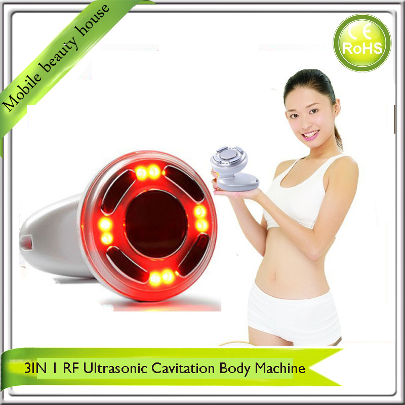 Ultrasound Photon RF Radio Frequency Cavitation Vacuum Anti Cellutite Reduction Body Skin Tightening Slimming Massager Machine