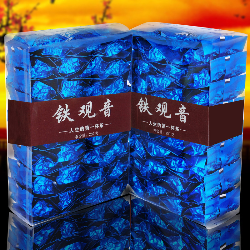 Fresh China Green Tikuanyin tea Natural Organic Health Oolong tea Promotion 250g Chinese Anxi Tieguanyin tea
