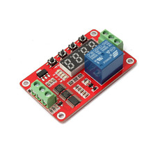 High Quality Newest 12V DC Multifunction Self lock Relay PLC Cycle Timer Module Delay Time Switch
