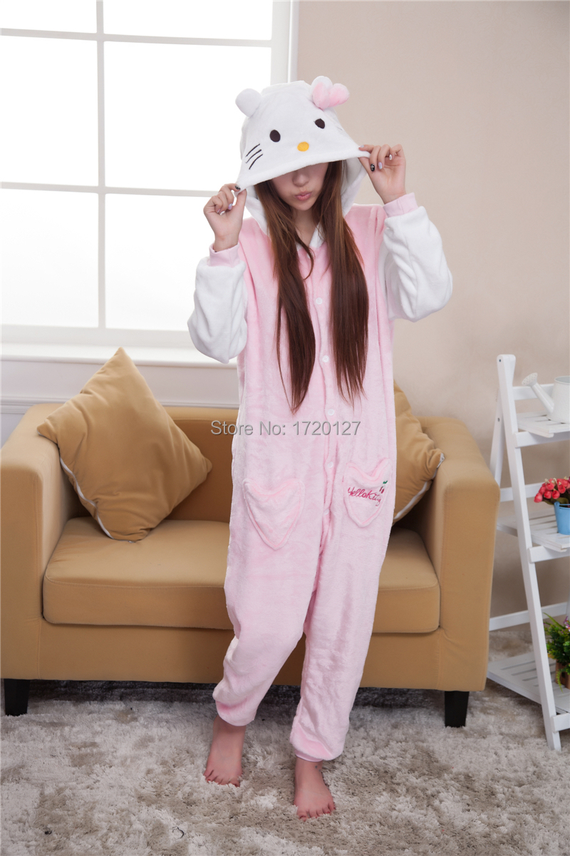          hello kitty onesie pijama feminino