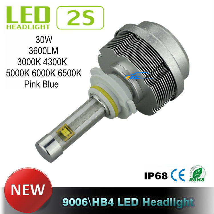 9005 HB3 9006 HB4 CREE ETI leds LED Car Headlight Bulbs 60W 7200LM High Power LED Headlights 4300K 5000K 6000K Led Lamp 12V Kit
