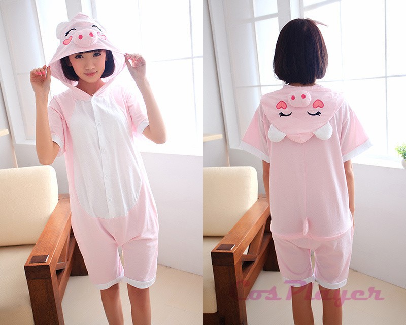 pink pig sleepwear