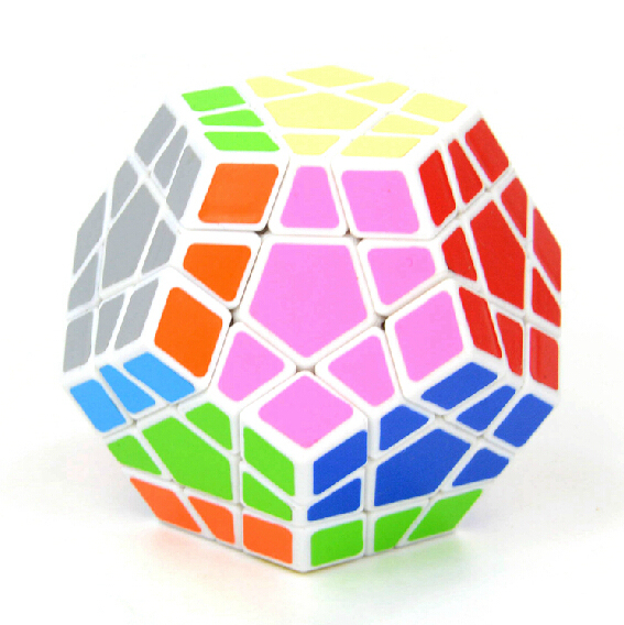 High Quantity Brand Shengshou Megaminx Puzzle Speed Dodecahedron Smooth Magic Cube Color black/white Special Toy Dropshipping