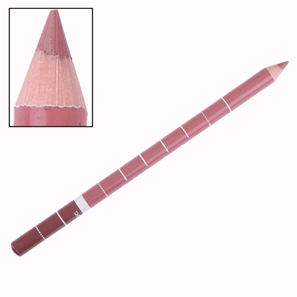 fashion light brown lip liner lady waterproof beauty tools lip make up pencil EQA791 