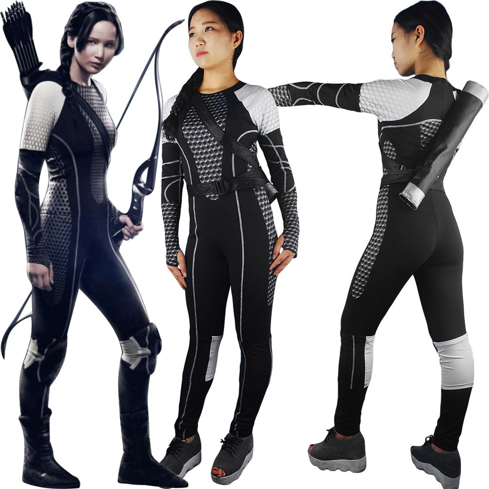 The Hunger Games film cosplay costume uniform for Katniss Everdeen Gale Hawthorne Haymitch Abernathy Effie Trinket costumes