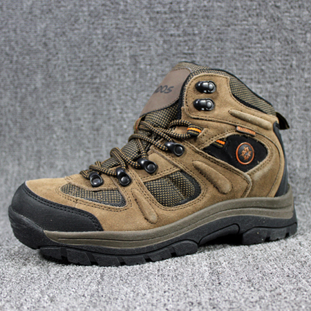 Men outdoor hiking shoes genuine leather wear-resistant anti-slip waterproof walking shoes men nubuck sneakers climbing shoes