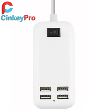 Ес вилка 4 разъём(ов) мобильный телефон адаптер 15 Вт 3A уолл-dock USB устройство для iPhone 5 6 iPad Samsung Xperia зарядка устройства оптовая продажа