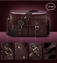 DSLR SLR Waterproof PU Leather Camera Bag Travel Bag Shoulder Bag For NIKON CANON SONY FUJI PENTAX OLYMPUS LEICA SAMSUNG