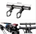 GUB 202 Carbon Fiber Al Bike Bicycle Handlebar Extender Extension 20cm Ring Light Lamp computer phone