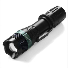 3000 Lumen Zoomable Cree Powerful Led Flashlight Outdoor Light Camping Torch Zoom Lamp Black RP