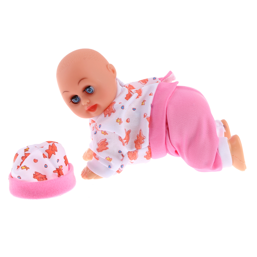 crawling baby doll toy