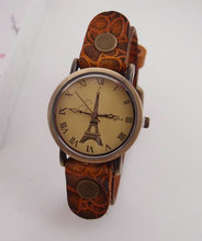 new arrival vintage Tower Genuine Cow leather watch Men Women ladies quartz watch top quality KOW040