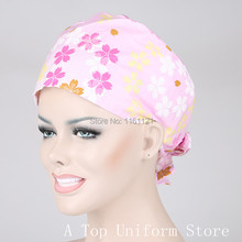 Hospital Medical Suit Surgical Cap Medical Scrub Caps for Women Doctors And Nurse ,restaurant ,kitchen Working 100% Cotton B162