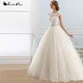 Princess Backless Vintage Wedding Dress With Crystal Sash Noticeable Slim Waist Fast Shipping Cheap China Wedding
