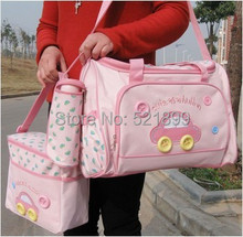 4pcs set PROMOTION Diaper Bags Designer Maternity Nappy Bags Mummy Baby Bag
