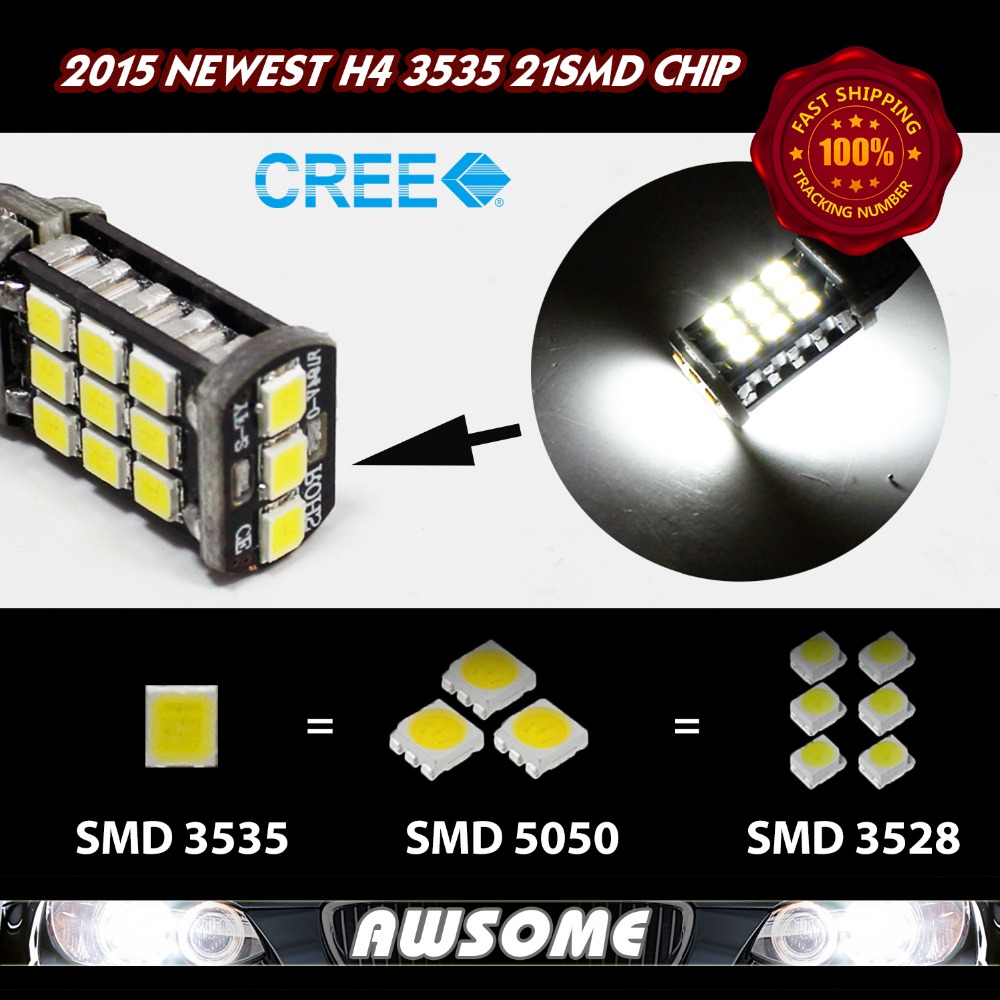   2x h4 hb2 hilow   21smd 3535 1200lm    drl     /  /    