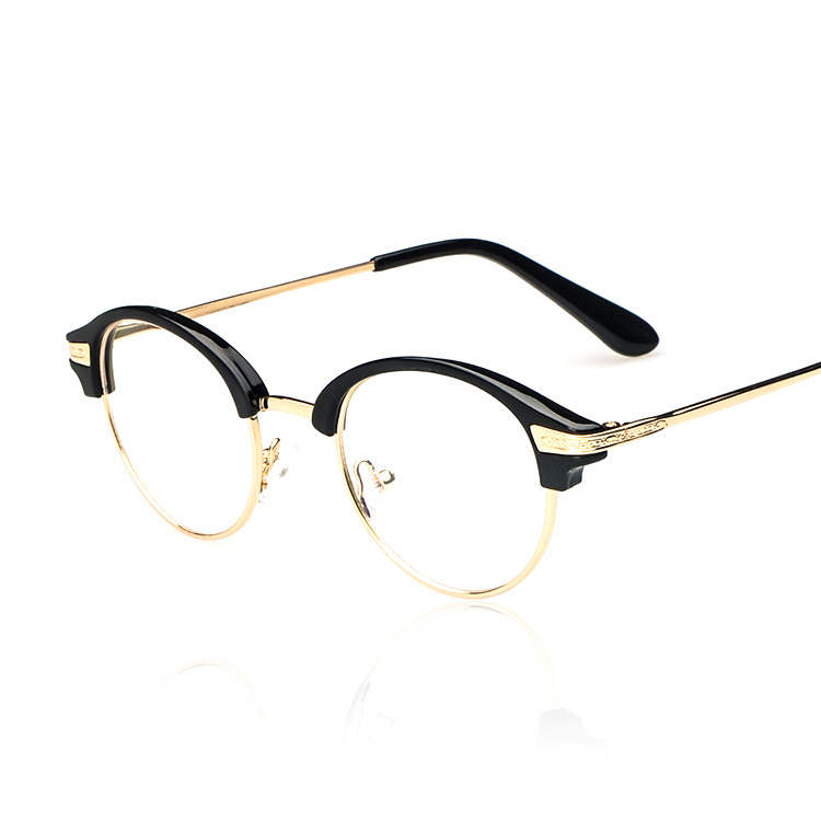 New 2015 Vintage Half-frame Glasses Women Professi...